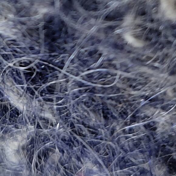 Avoca Hand Weavers Lap Blanket Scarf Shawl Brown Blue Wool Mohair Plaid Fringe - Picture 15 of 16